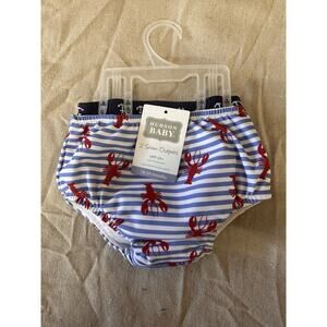 Hudson Baby Infant Boy Swim Diapers, Anchors And Crabs, 18-24 Months
